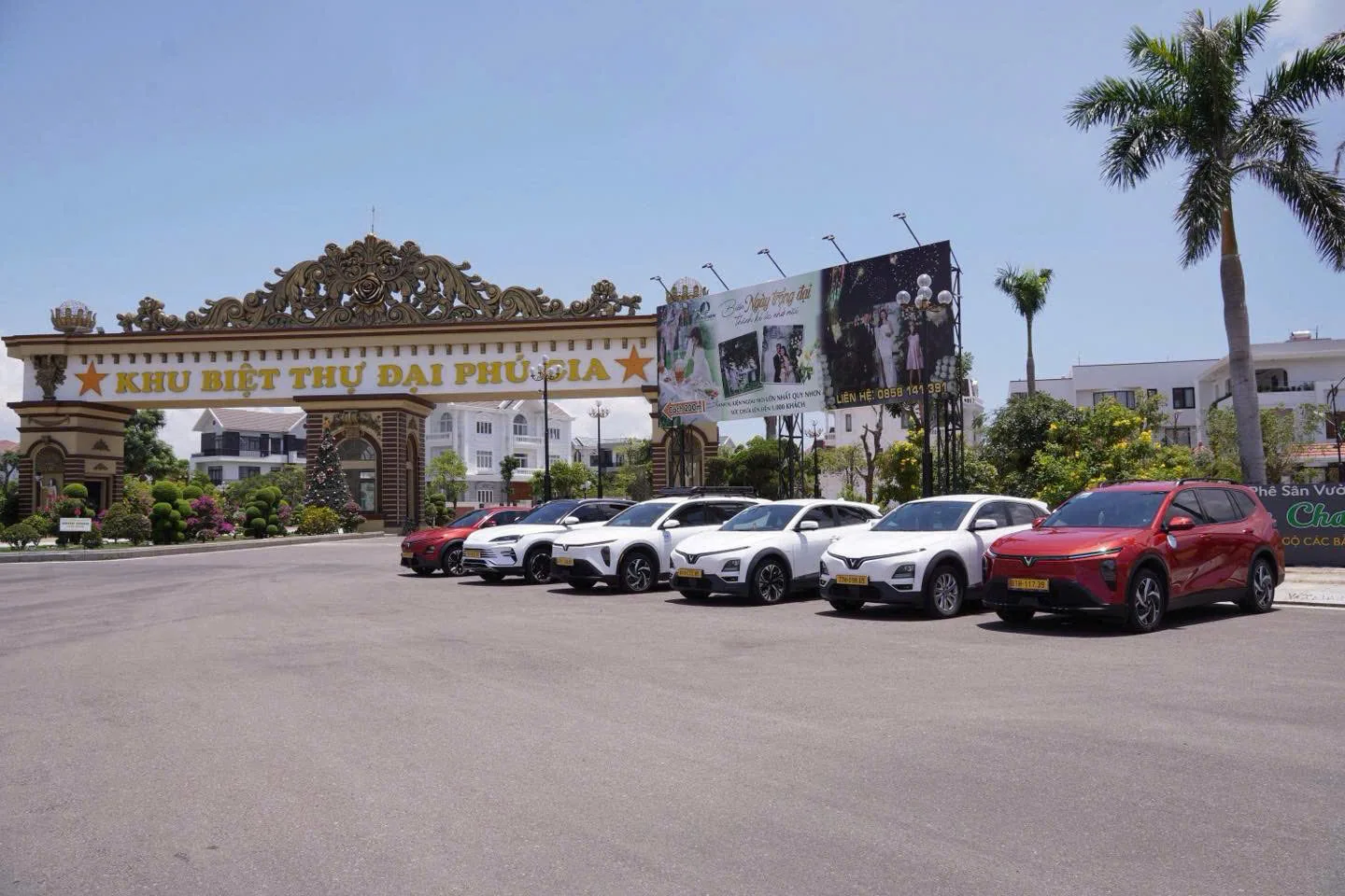 Đội xe thực tế Taxi Quy Nhơn Go