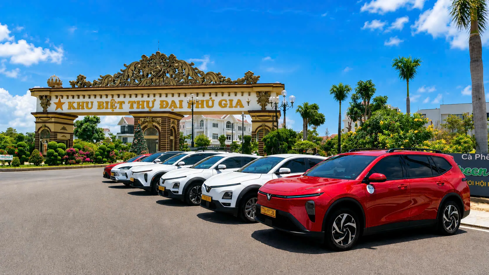 Đội xe trên hành trình